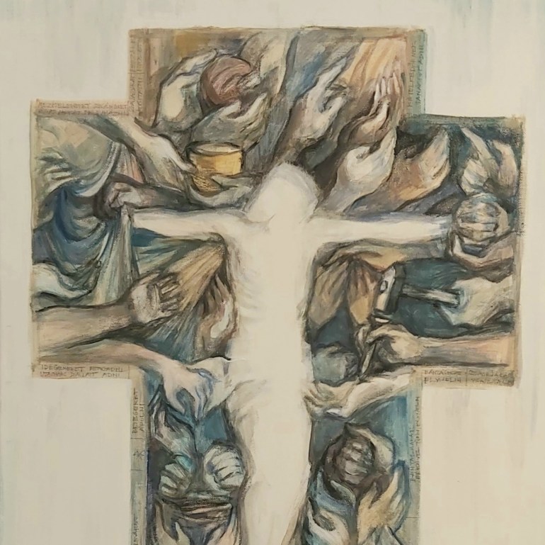 “Irgalmasság keresztje” újra – a “Lélekképek” kiállításunk&nbsp;megnyitójához